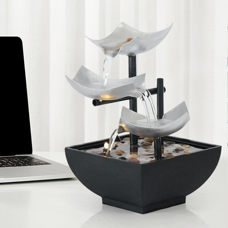 Tranquil Flow Desktop Fountain